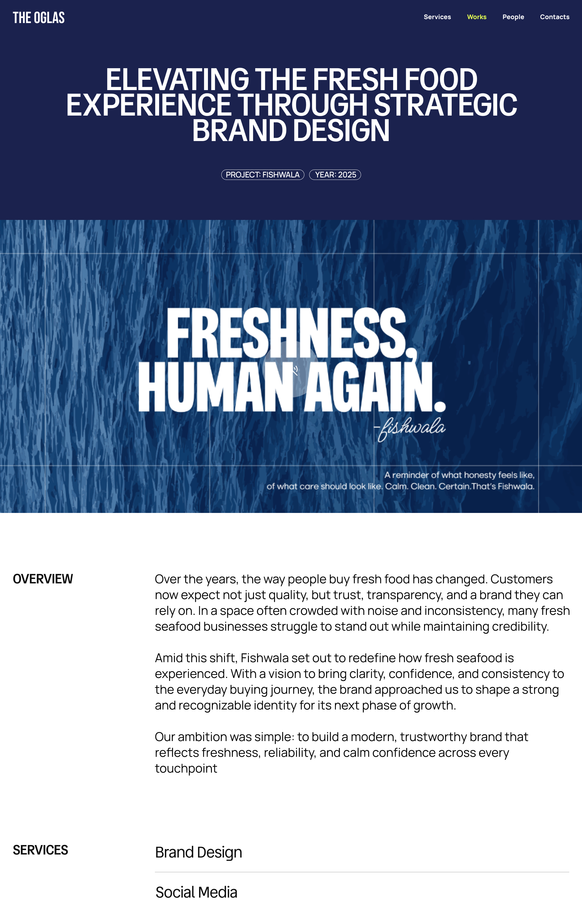 The Oglas Agency Fishwala project detail design